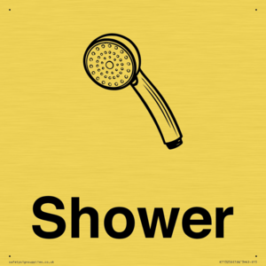 Dementia Shower sign